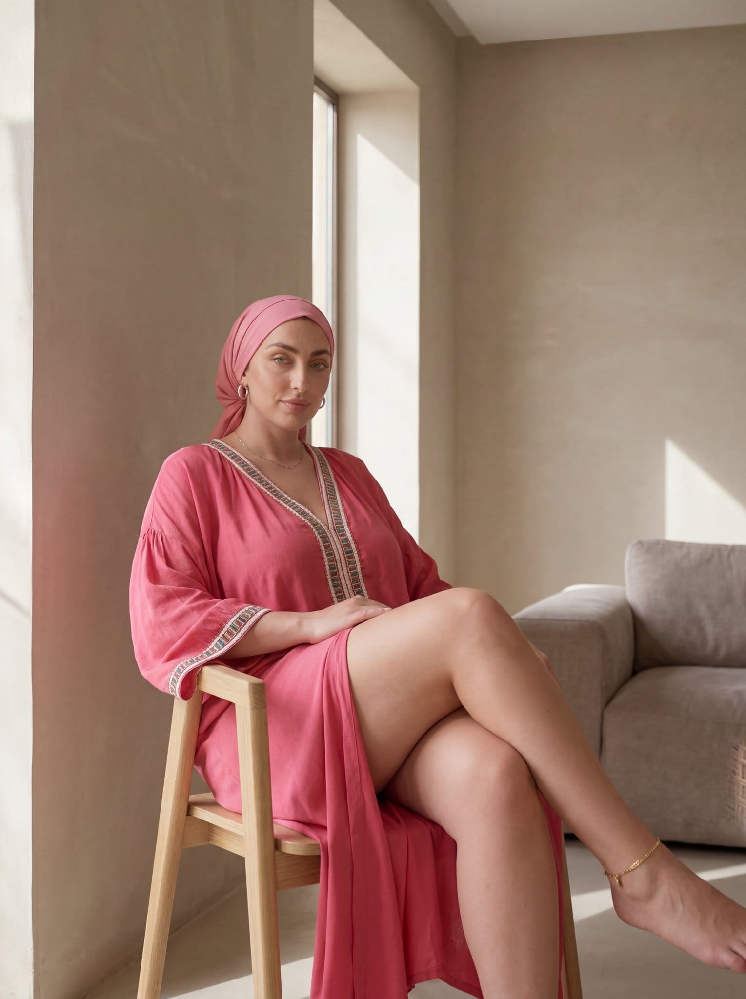 Sarah Albarcha Moroccan model Arab Thick Booty Hijab Big Ass Huge Tits - جمال المرأة بدون ذنب أو إدانة سارة البارشا