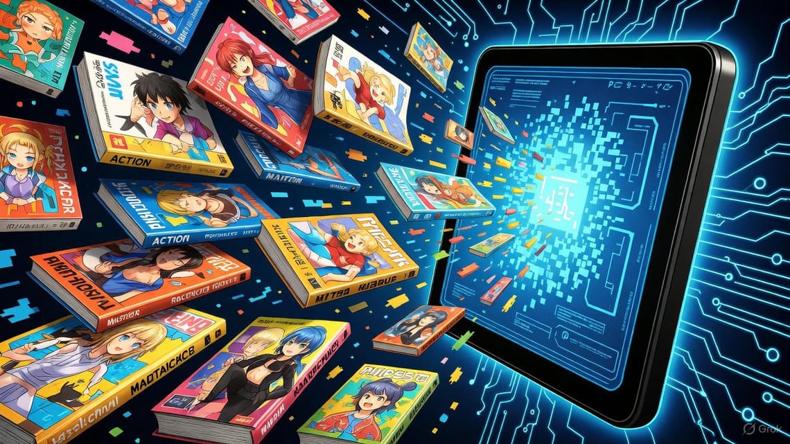 The New Players in the Manga Market